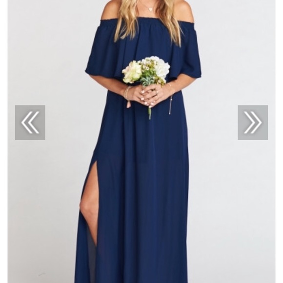 Show Me Your MuMu Dresses & Skirts - Navy Blue Show Me Your Mumu Bridesmaid Dress